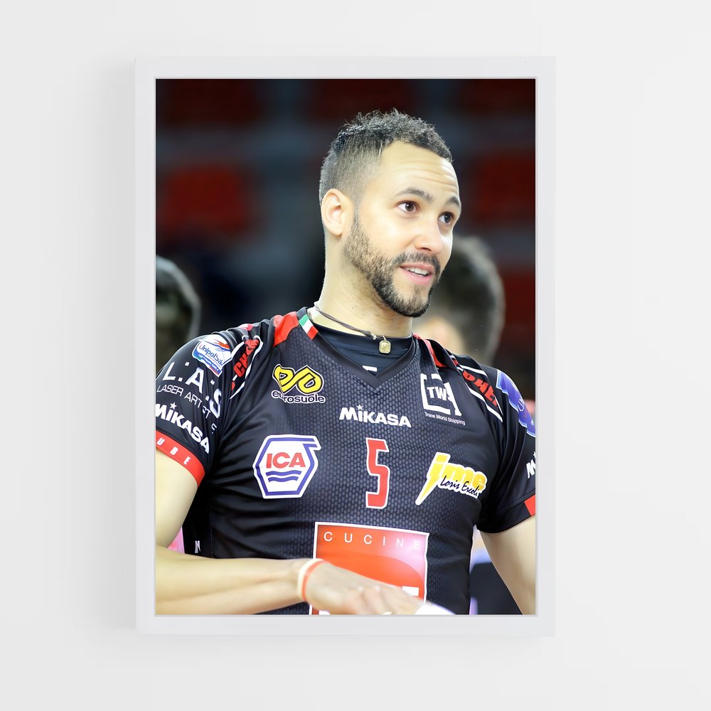 Poster Osmany de juantorena – affiche Volleyball (vue 3)